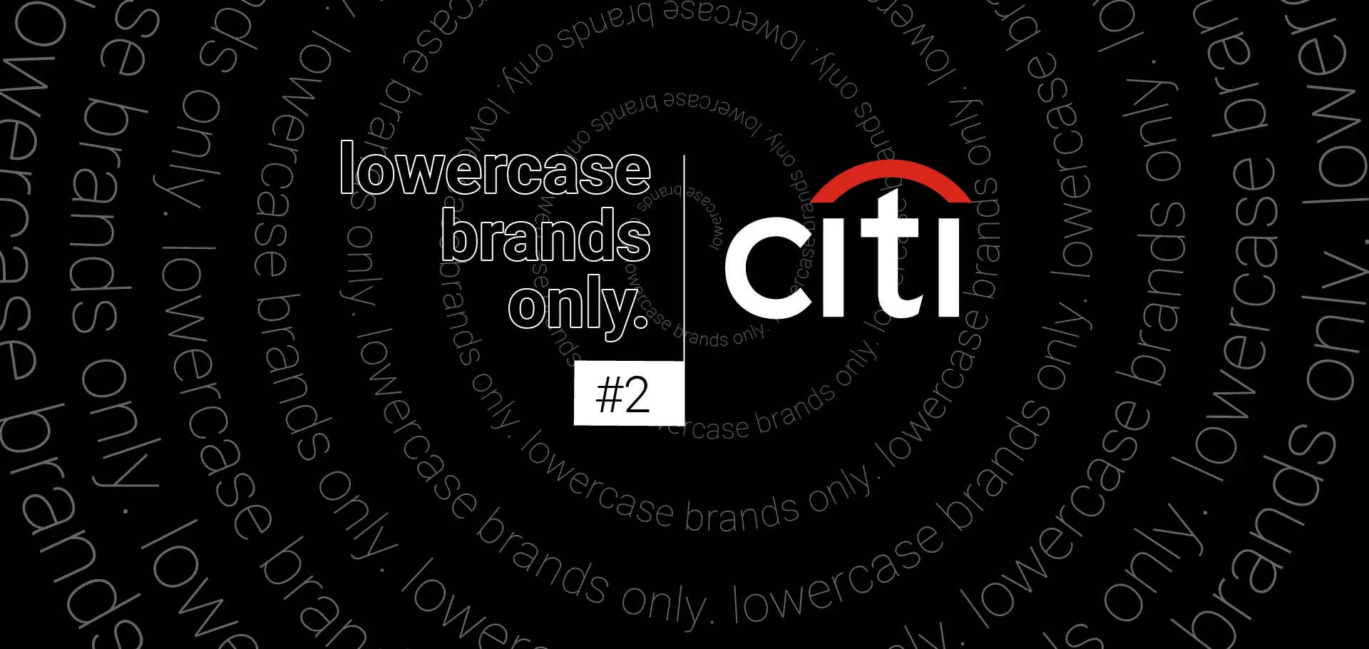 citi | lowercase brand #2