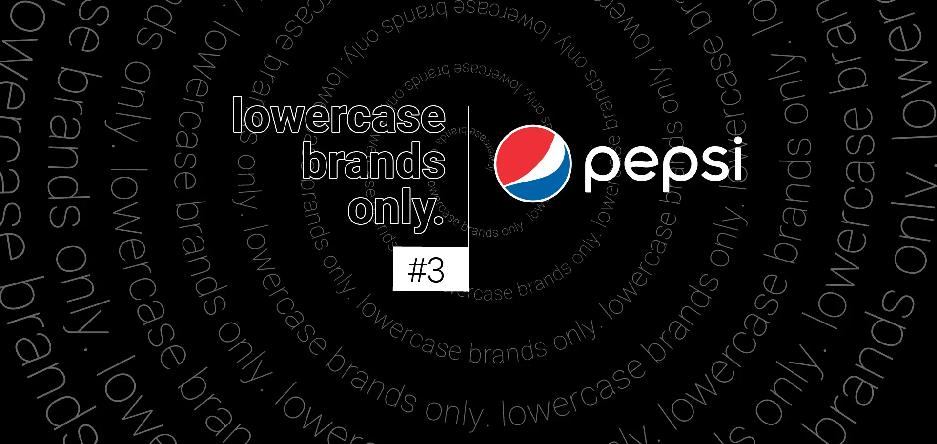 pepsi | lowercase brand #3